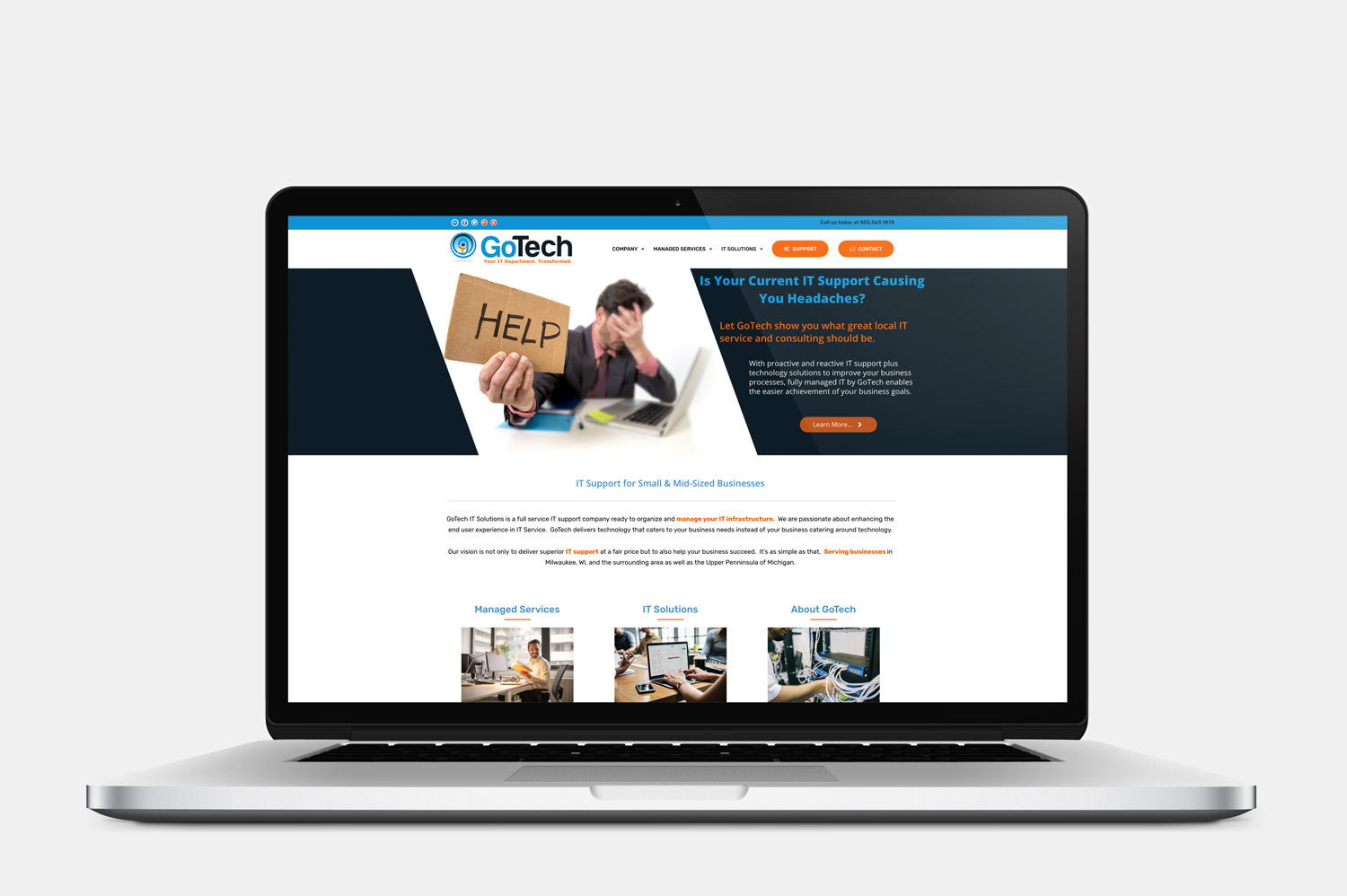 GoTech IT Solutions Website